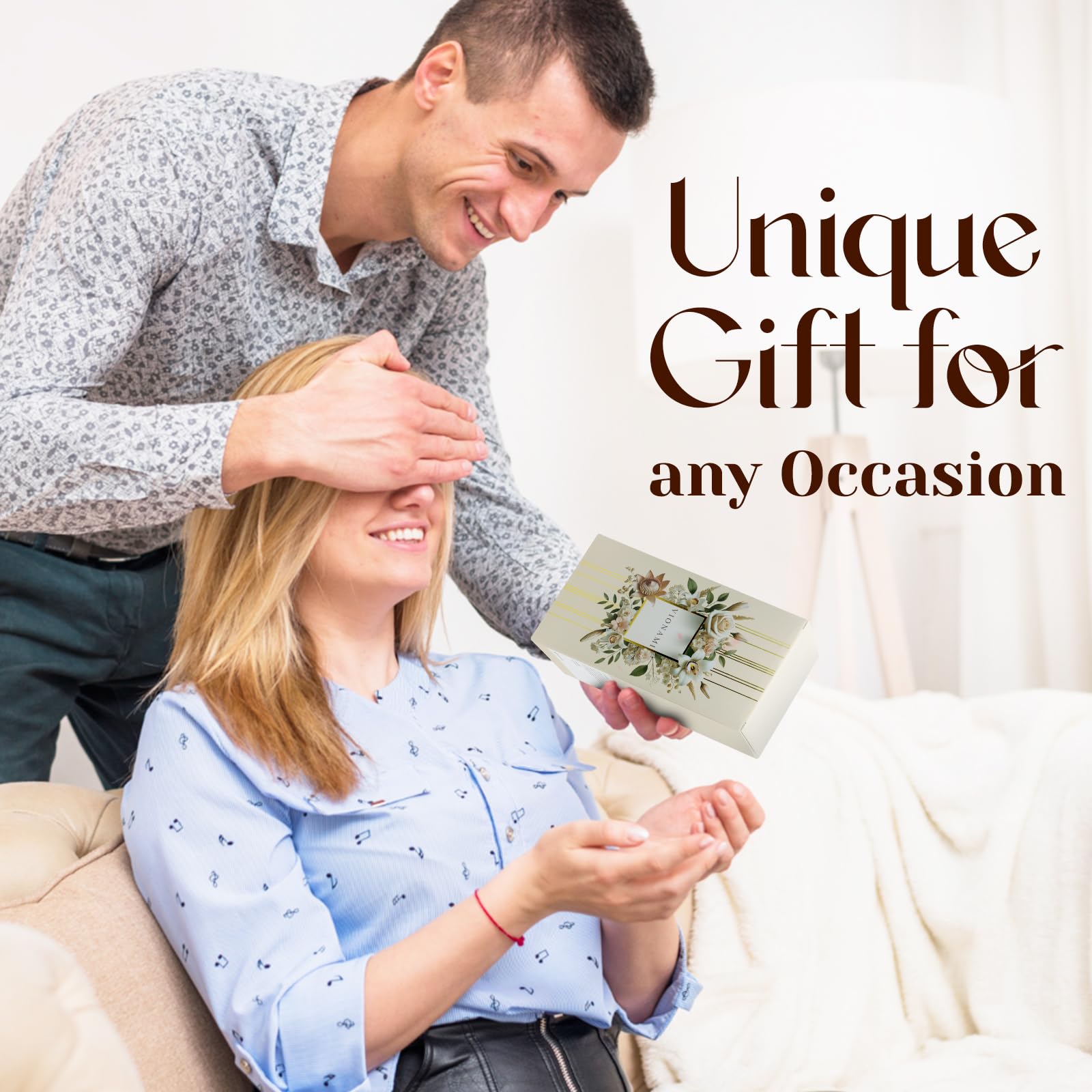 VIONAMI gift-ready packaging suitable for holidays and birthdays