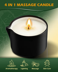 VIPwax product nourishes skin with deep hydration after massage.