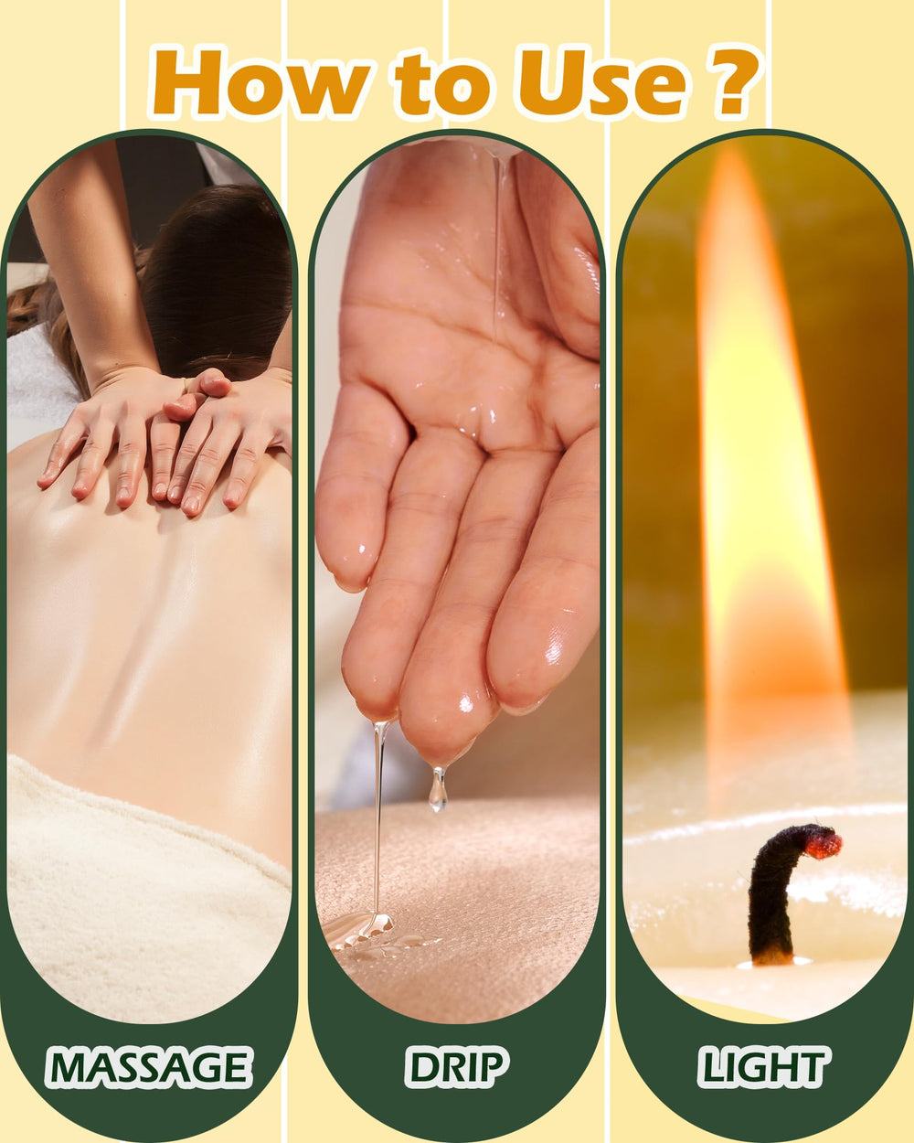 VIPwax romantic night spa setup with cream cherry aroma