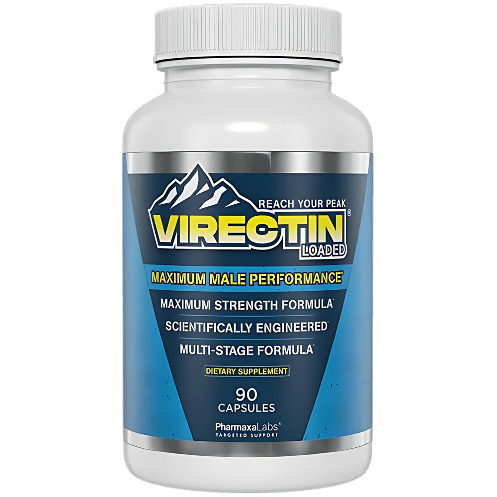 Virectin Loaded bottle front view for daily use