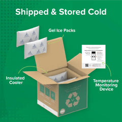 Visbiome cold shipping insulated cooler preserving potency during transit