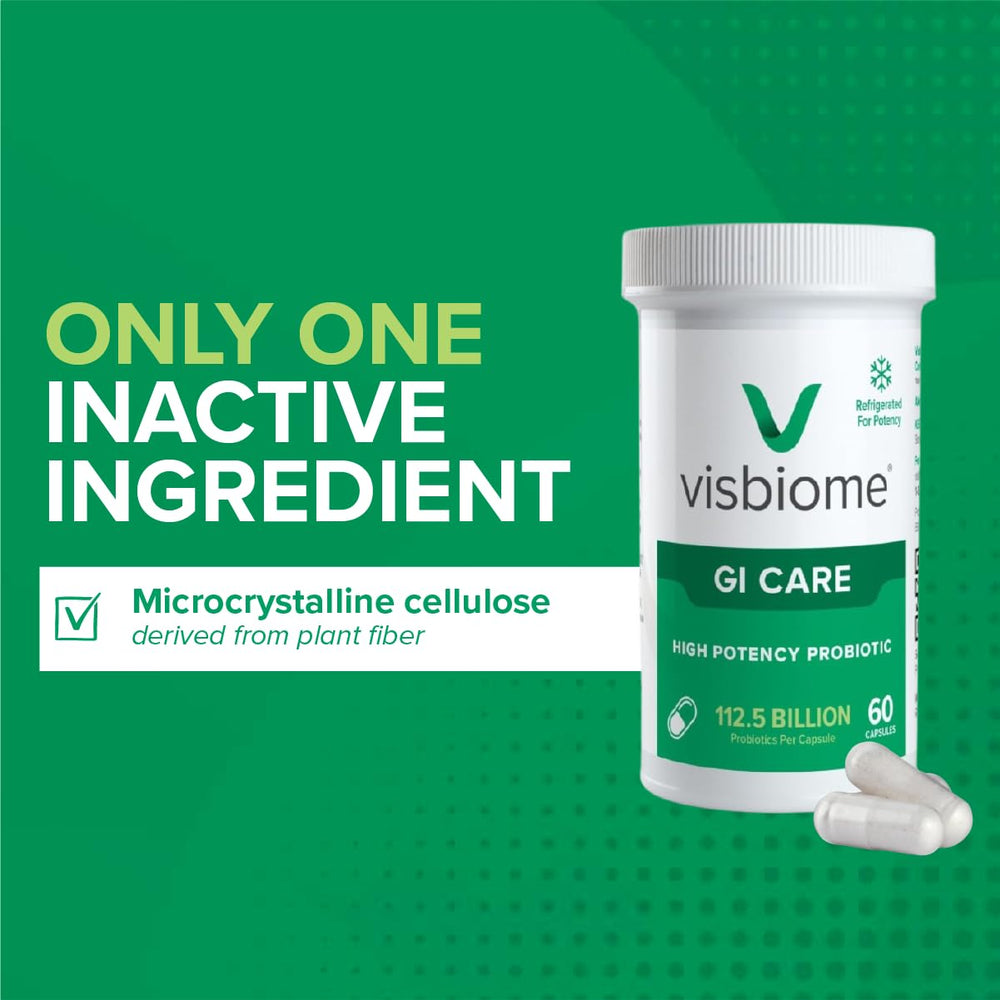 Visbiome Made in USA badge indicating quality manufacturing