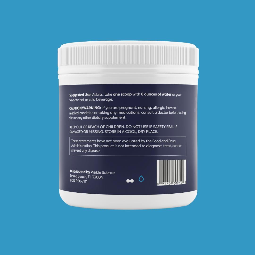 Pouring Visible Science Hydration Powder into a glass signals quick hydration.