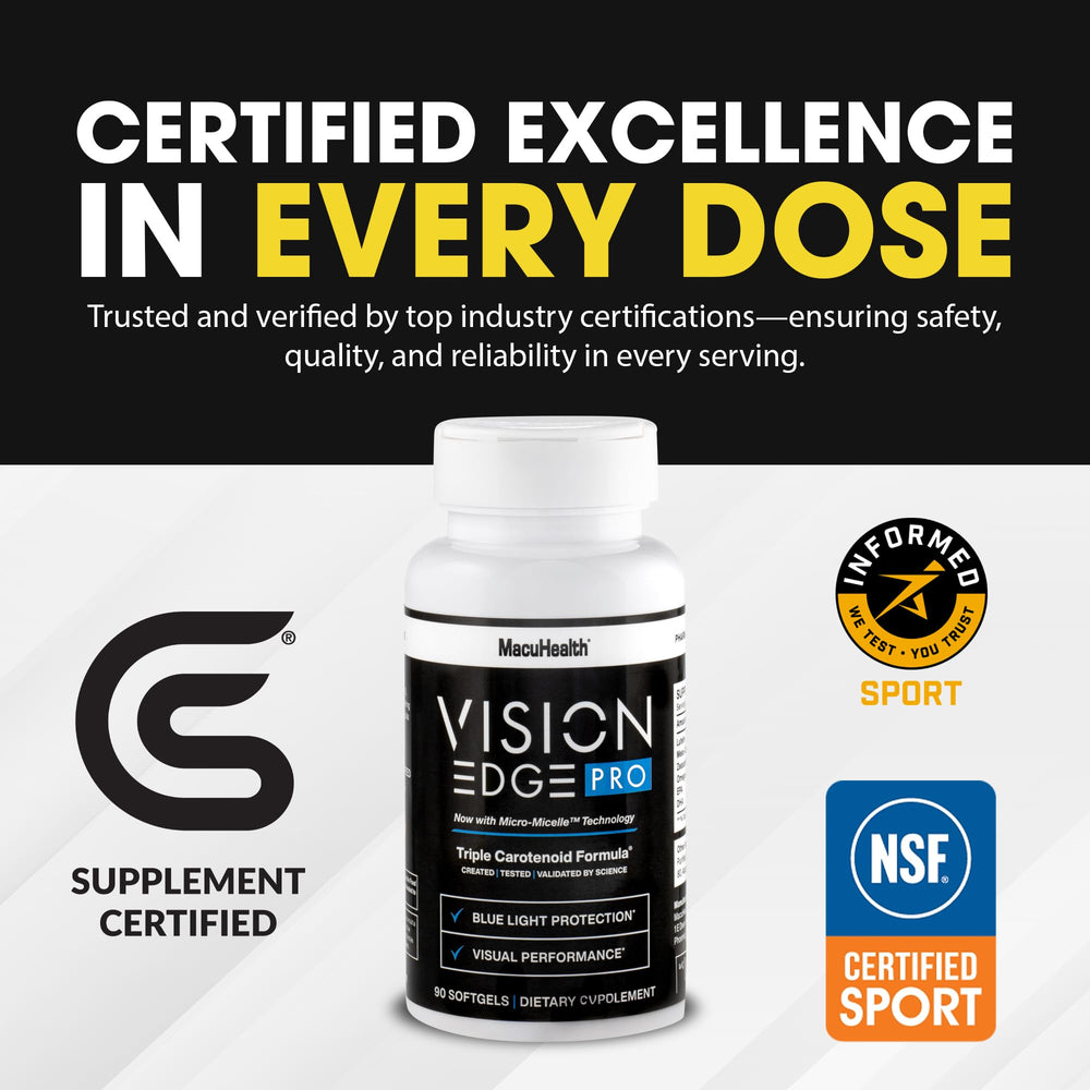 Vision Edge Pro daily-use scene with athletes emphasizes routine support.