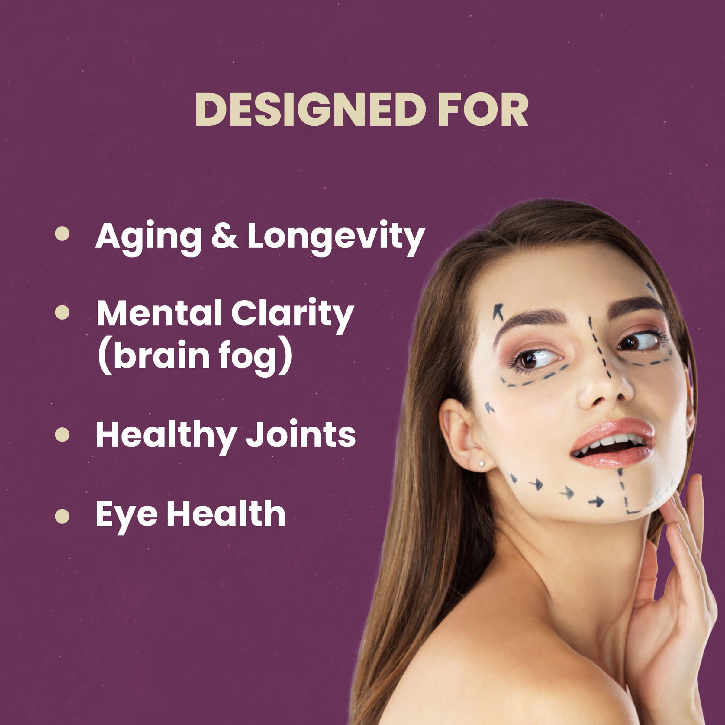 VisiVite Reziva eye health focus with illustrative graphics