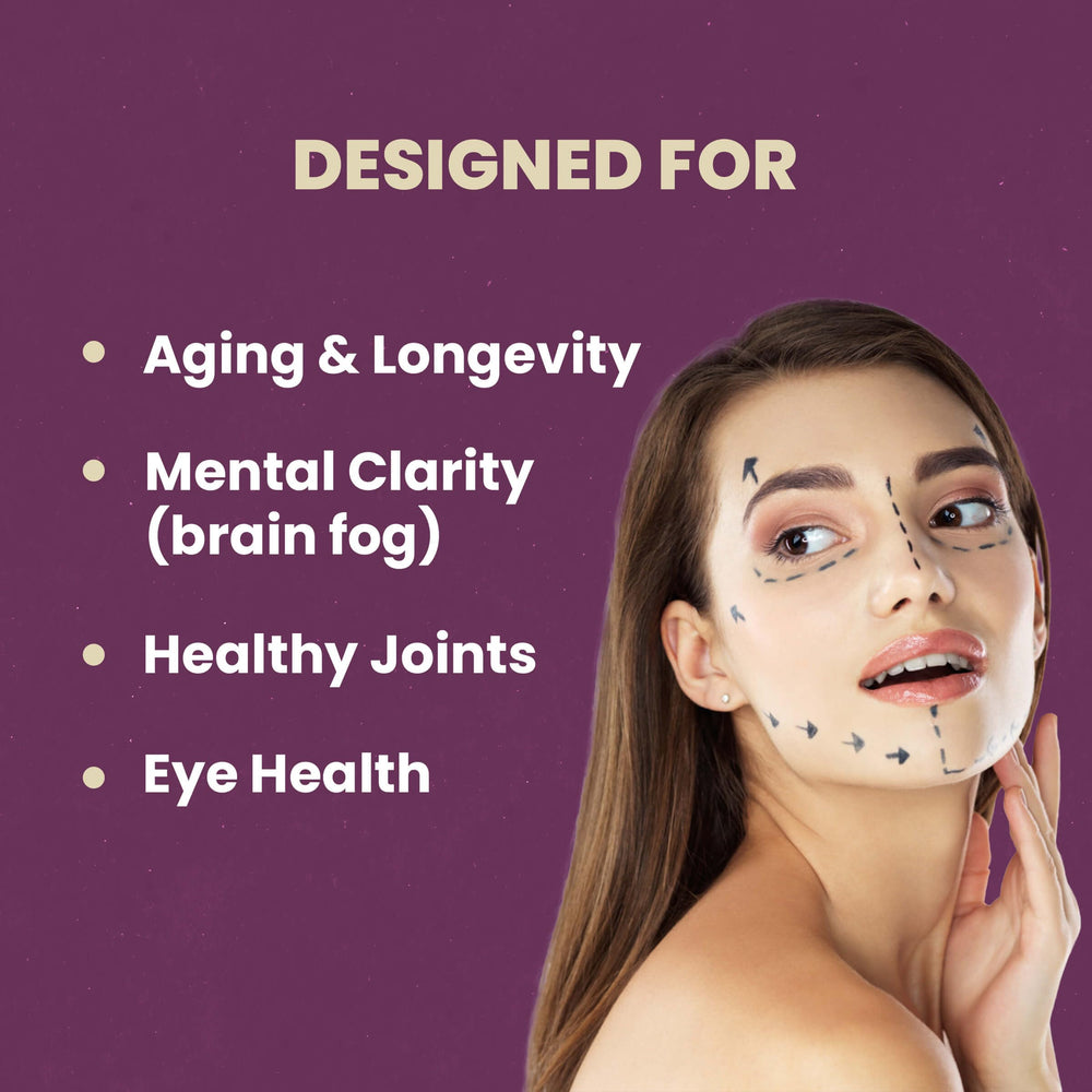 VisiVite Reziva eye health focus with illustrative graphics