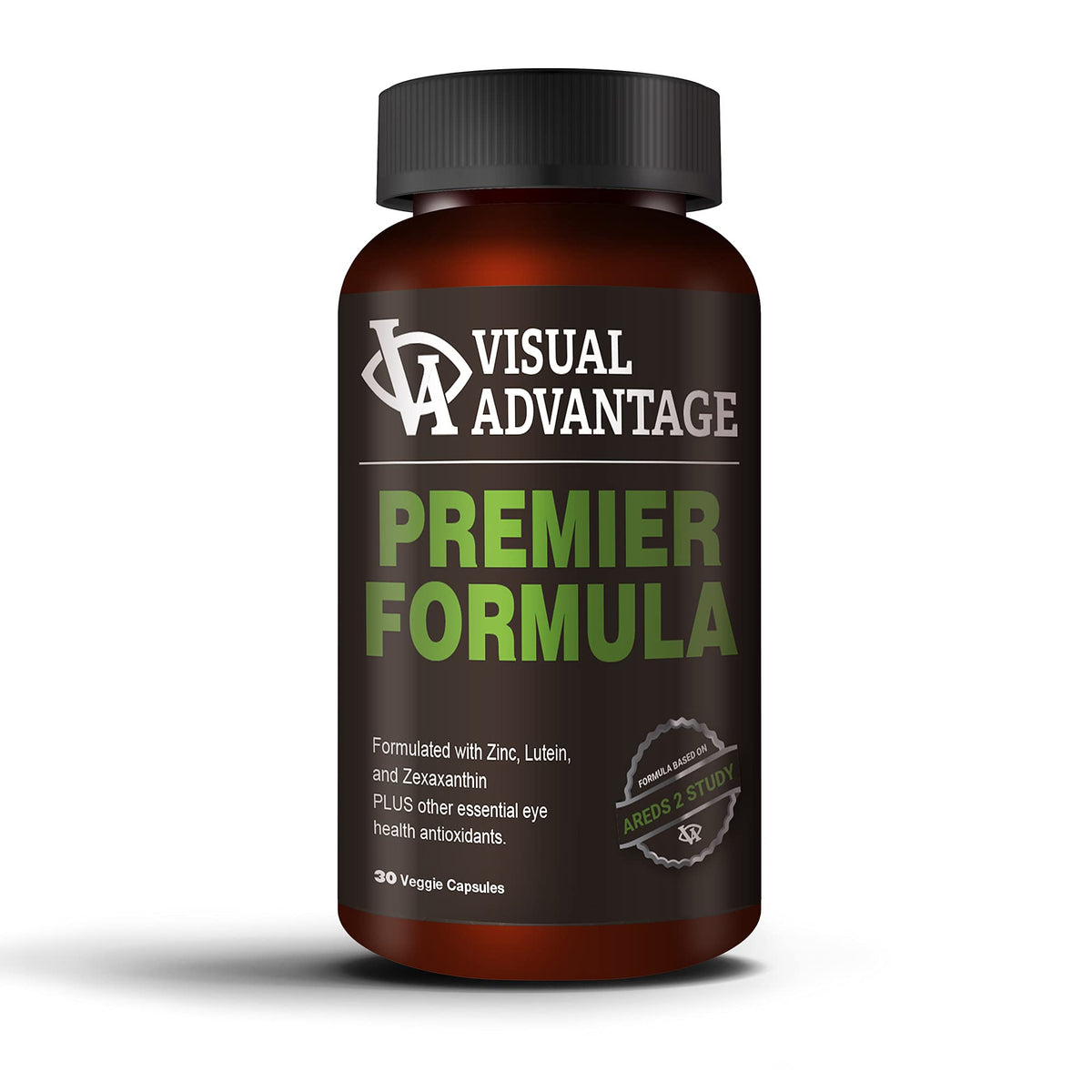 Visual Advantage Premier Eye Health bottle front for daily eye support