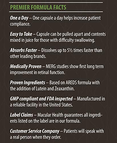 Visual Advantage Premier Eye Health three-month supply label