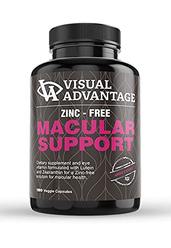 Visual Advantage Zinc-Free AREDS 2 bottle for convenient daily eye nutrient support.