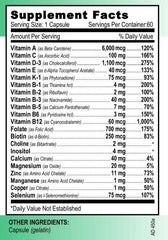 Vita4Life ADEK capsules closeup highlighting rapid dissolution