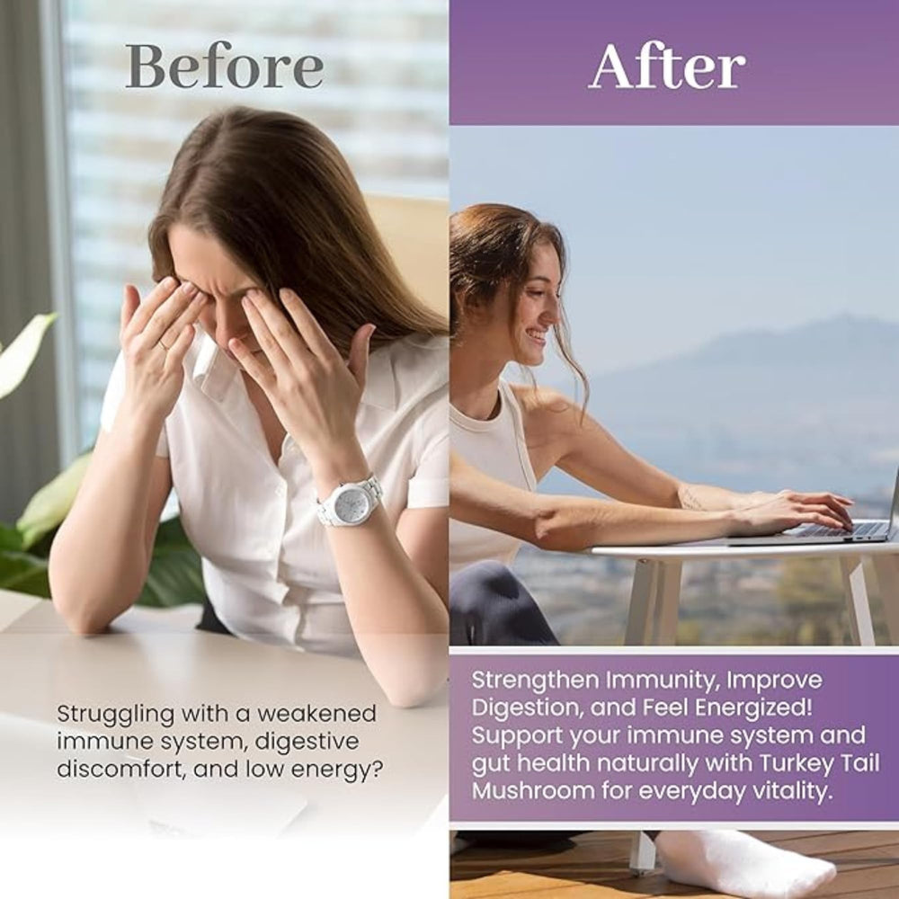 Vita Green digestive-support image shows microbiome-friendly daily routine.