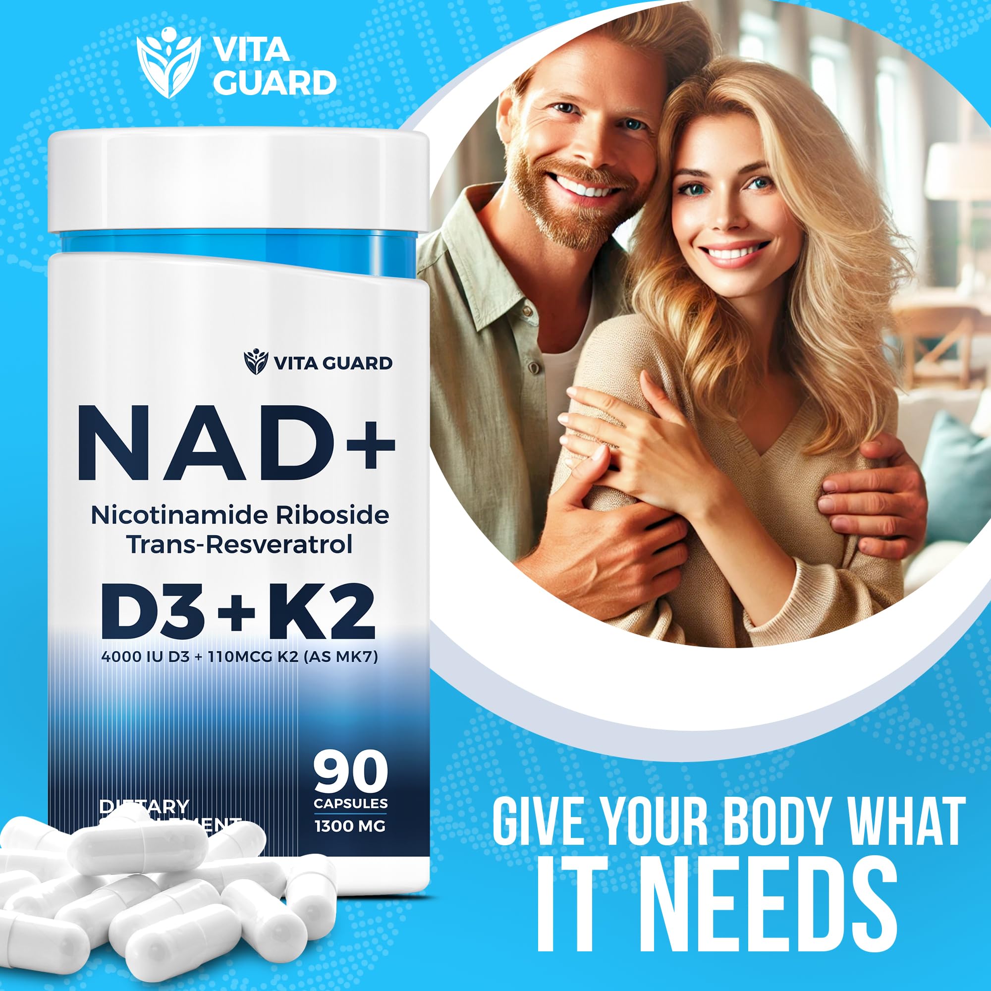 Vita Guard liposomal encapsulation for enhanced absorption and bioavailability