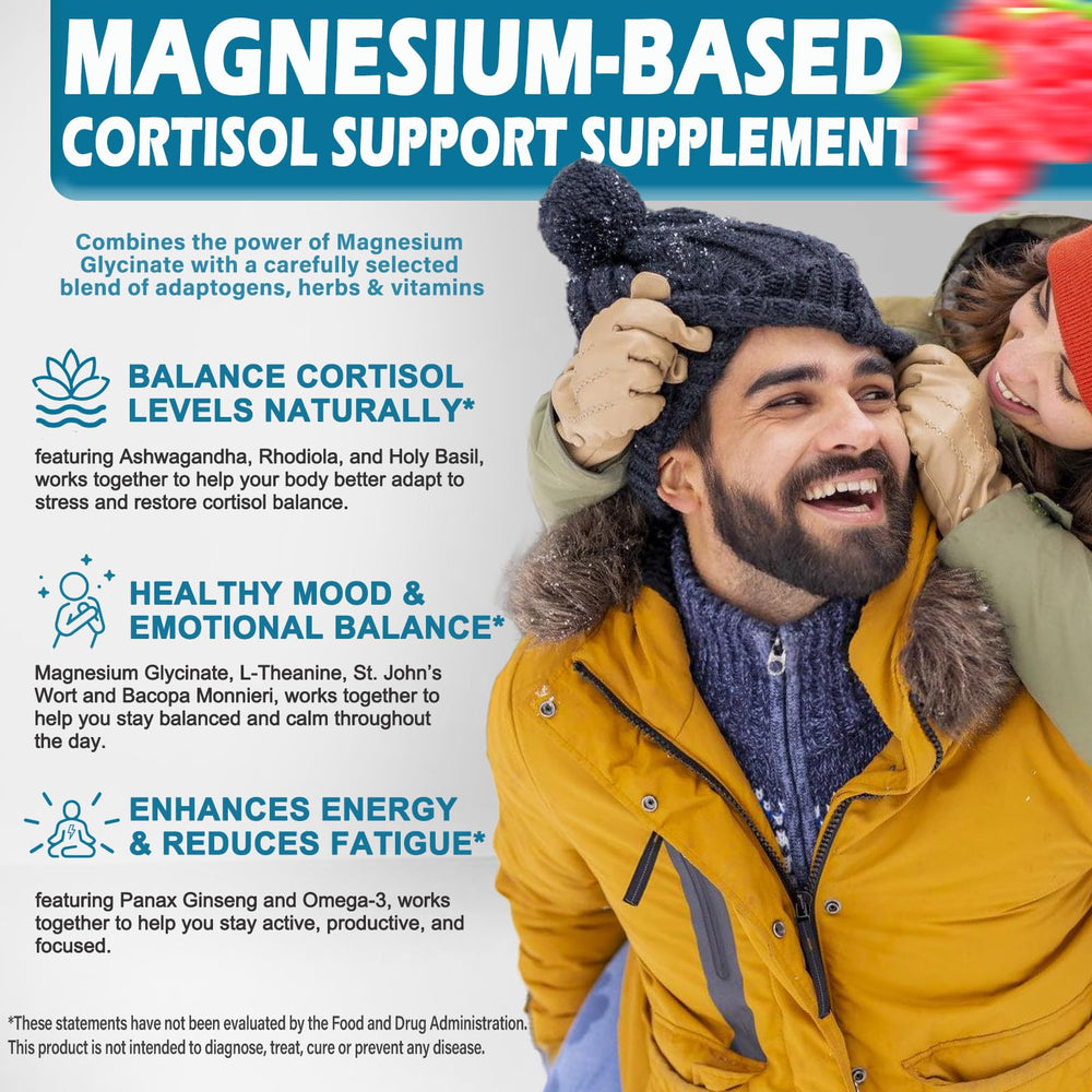 Vita Letuo Cortisol Drops ingredients label highlighting key herbs.