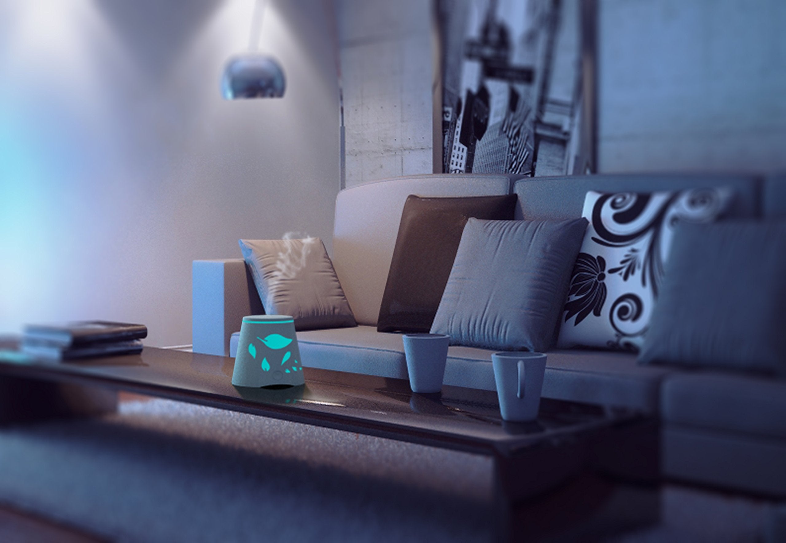 Vita Miracle diffuser uses tap water for convenient aroma diffusion.