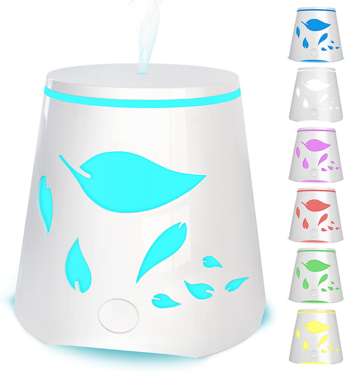 Vita Miracle Peaceful Breeze diffuser, top view, calming aroma diffusion for living spaces.