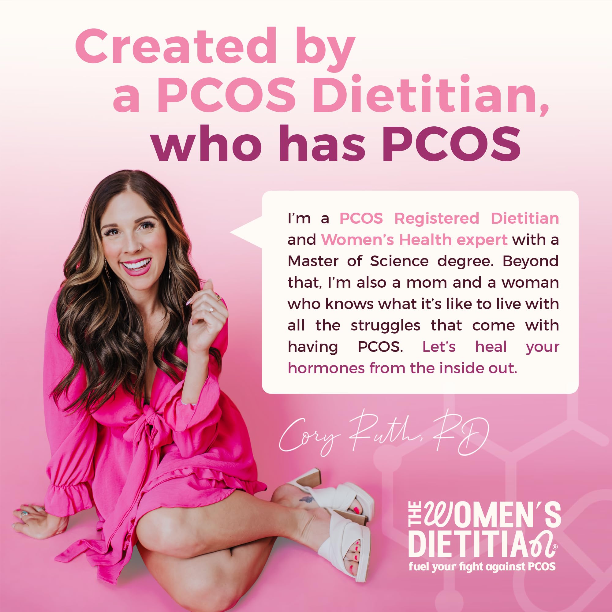 VITA-PCOS vanilla collagen in a cup, a versatile addition to drinks