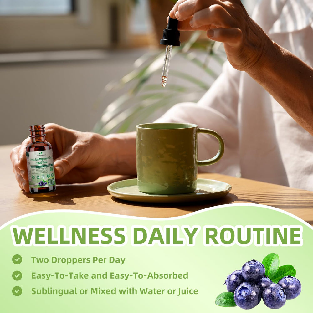 Vita PLynxera ingredients panel featuring magnesium and B-complex.