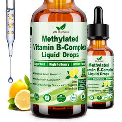 Vita Plynxera Methylated B Complex bottle ready for daily energy support.