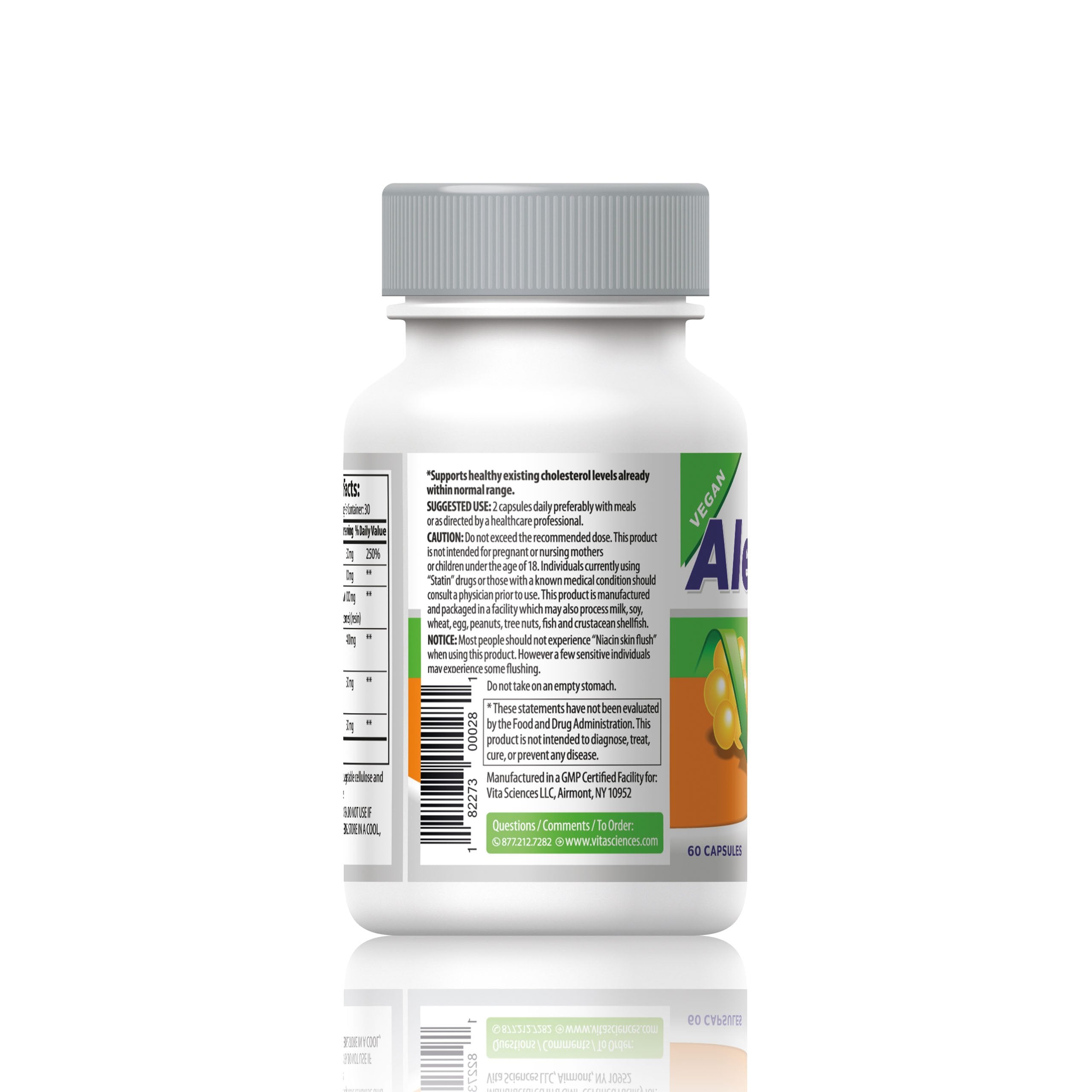Vita Sciences Alestra policosanol shot indicates broad wellness potential.