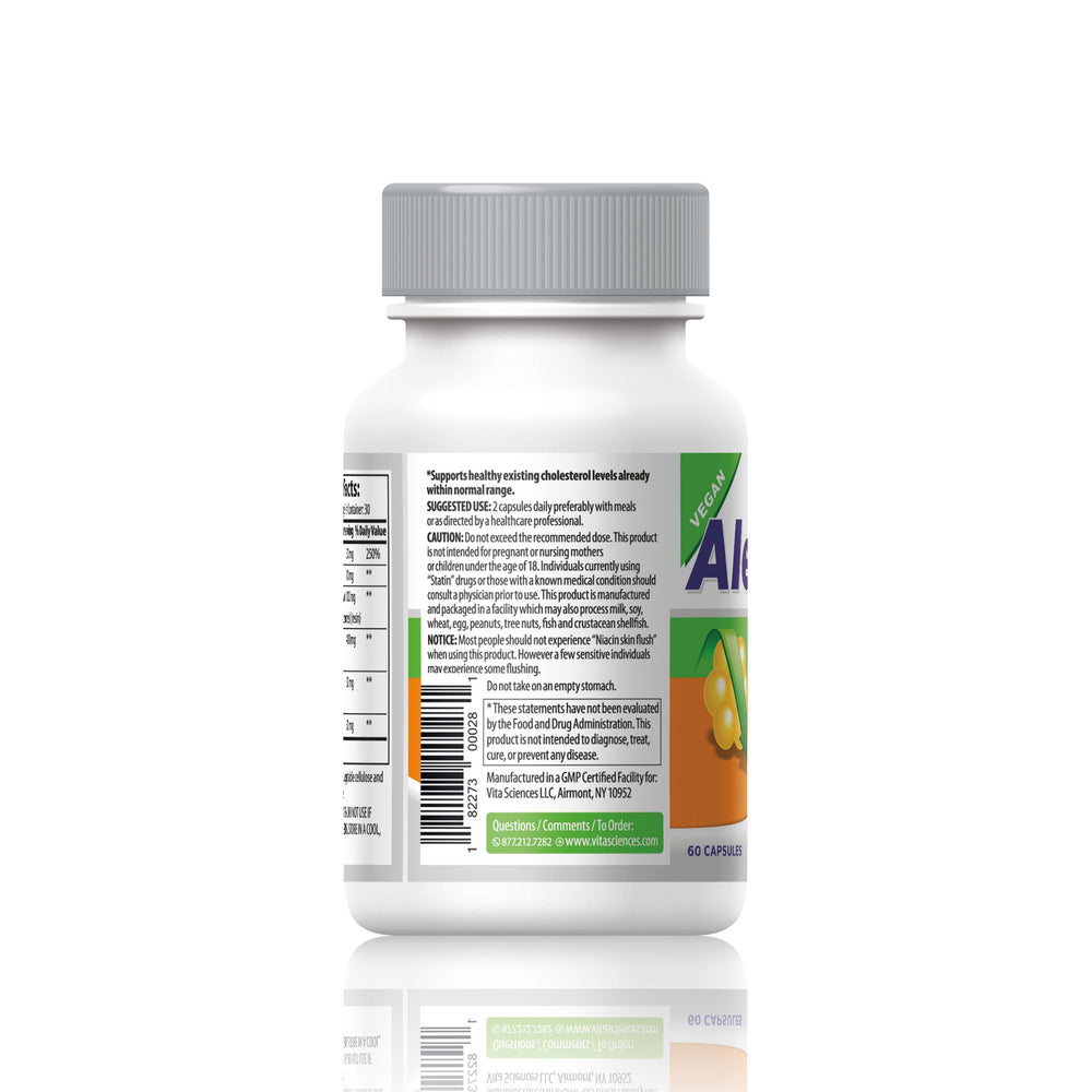 Vita Sciences Alestra policosanol shot indicates broad wellness potential.