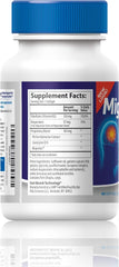 PA-Free Butterbur ingredient on Migravent label