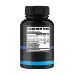 Vitabem 8-in-1 gummy daily dose pour showing serving size for immune support.