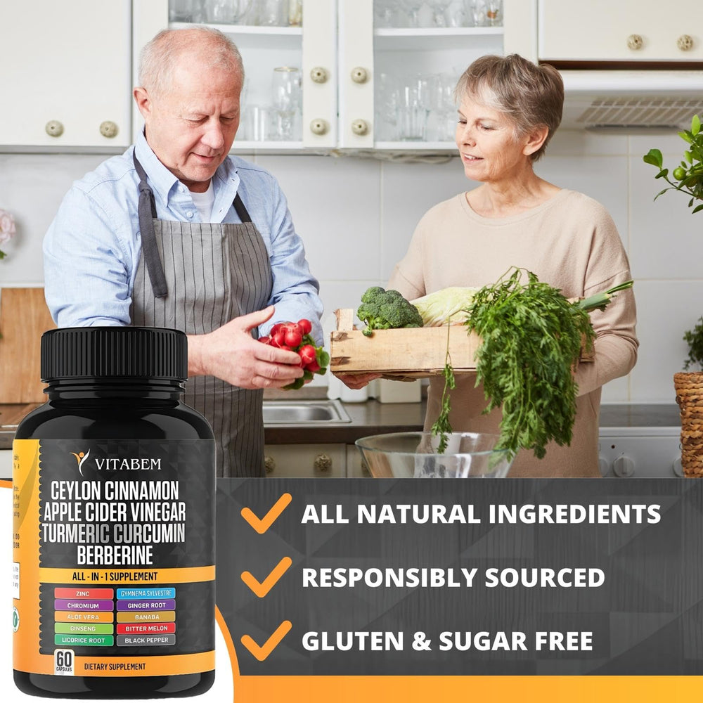 Vitabem Aloe Vera capsules bottle for gentle digestive comfort