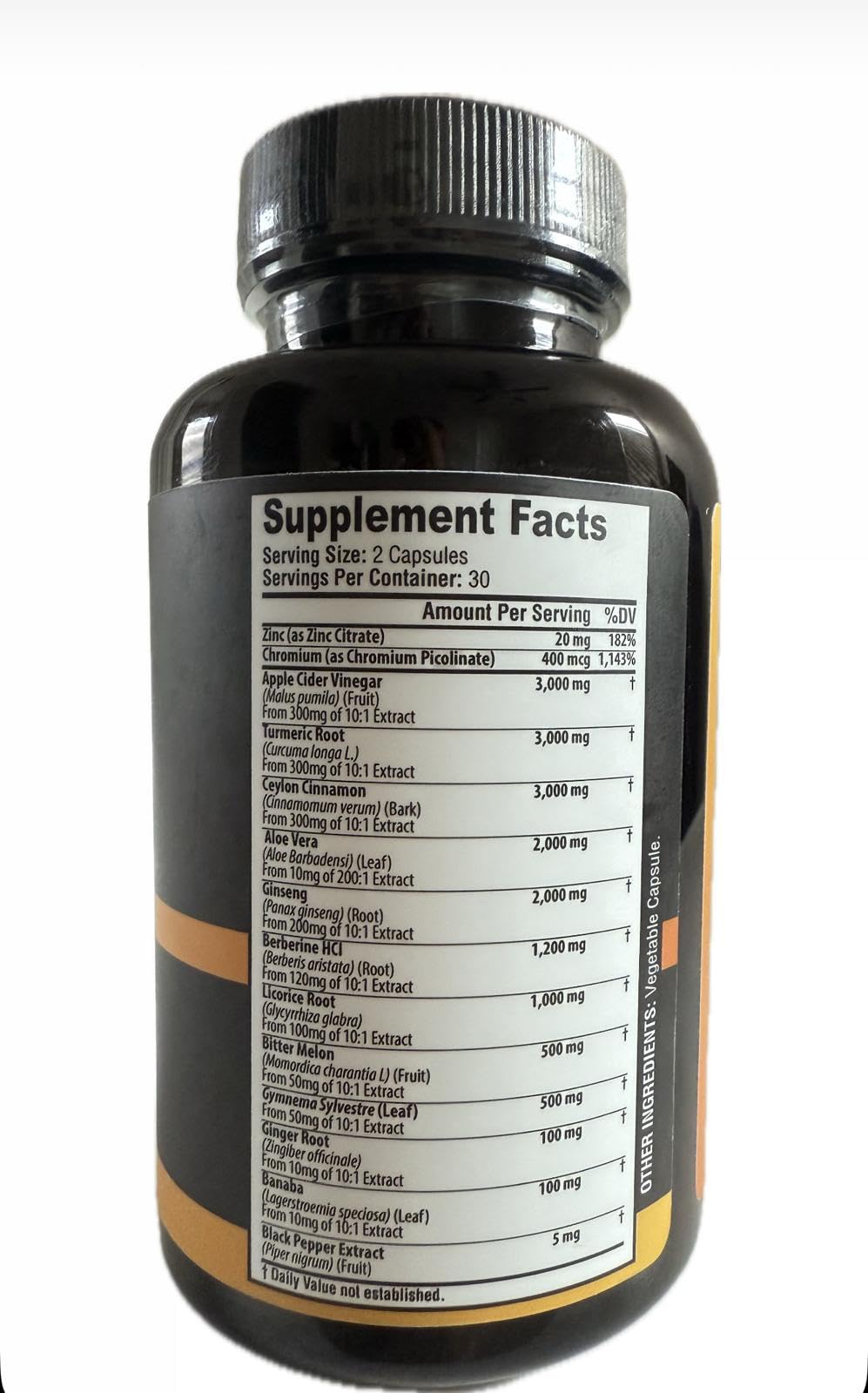 Vitabem Gymnema capsules bottle may support cravings management