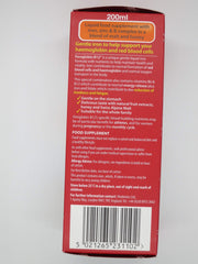 Feroglobin with vitamin B12 100 mcg per serving helps energy metabolism