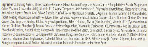 Vitabiotics Neurozan capsules label featuring minerals for brain function.