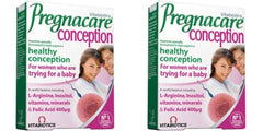 Vitabiotics Pregnacare Conception 30s bottle for fertility support and daily well-being.