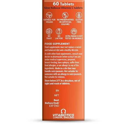 Vitabiotics Ultra Vitamin C daily-use pills for routine supplementation.