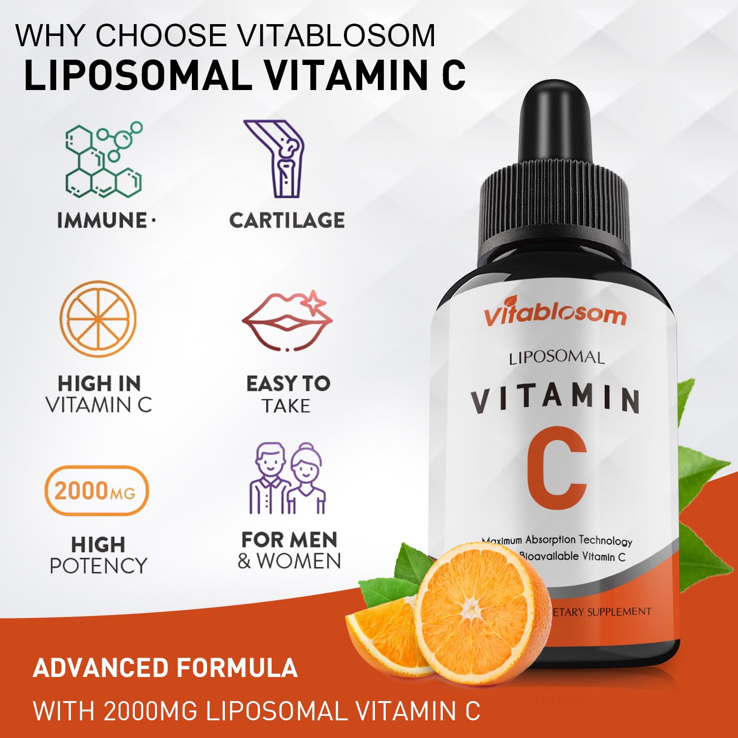 Illustration of sunflower phospholipids in Vitablosom Liposomal Vitamin C