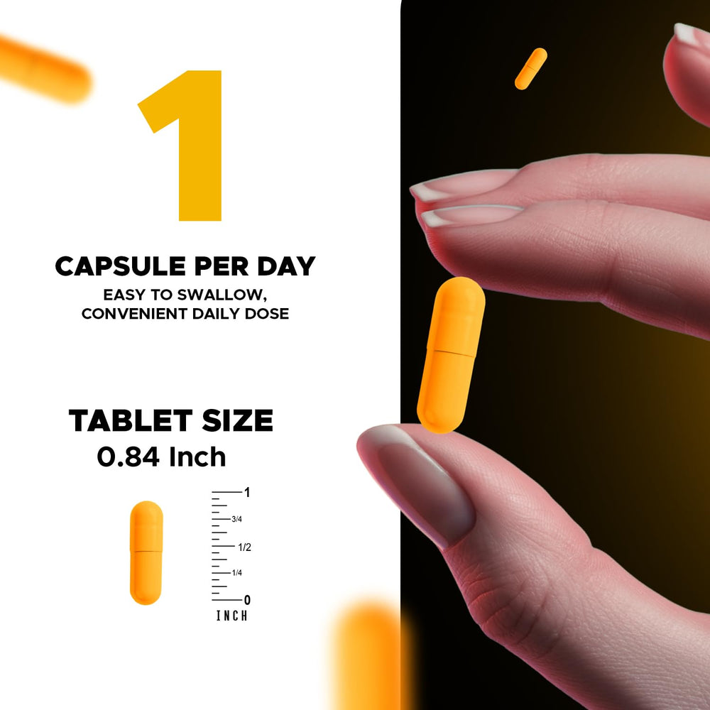 Vitabod bottle open with spilled capsules for easy access.