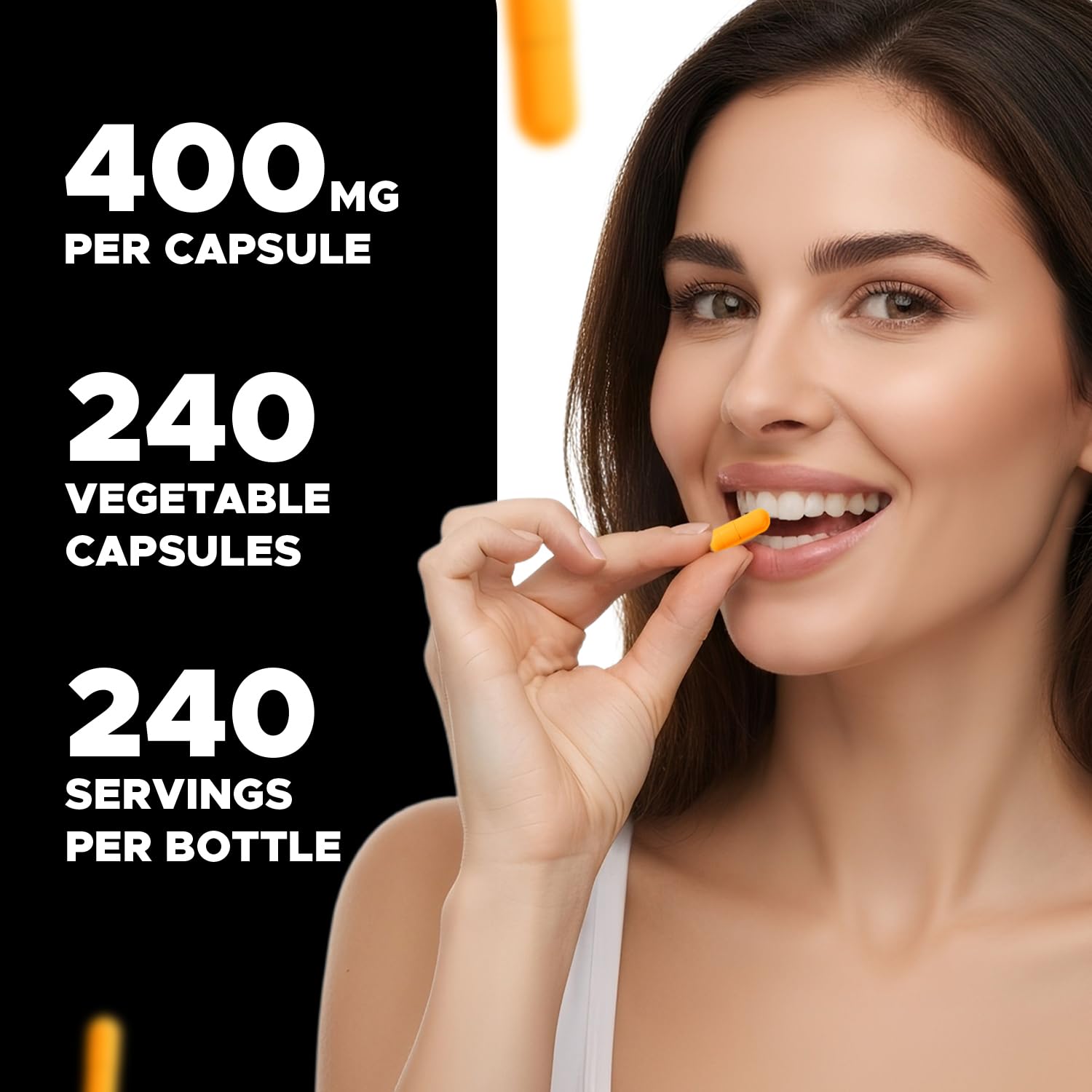 Vitabod vegetarian capsules pack for plant-based wellness.