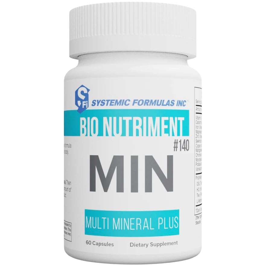 VitaBoost MIN #140 bottle front highlighting essential minerals for daily wellness