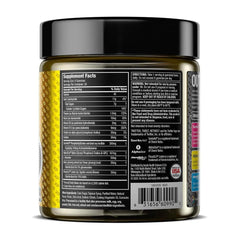 VitaBoost Performance gummies close-up emphasizes sour citrus flavor and eye health support