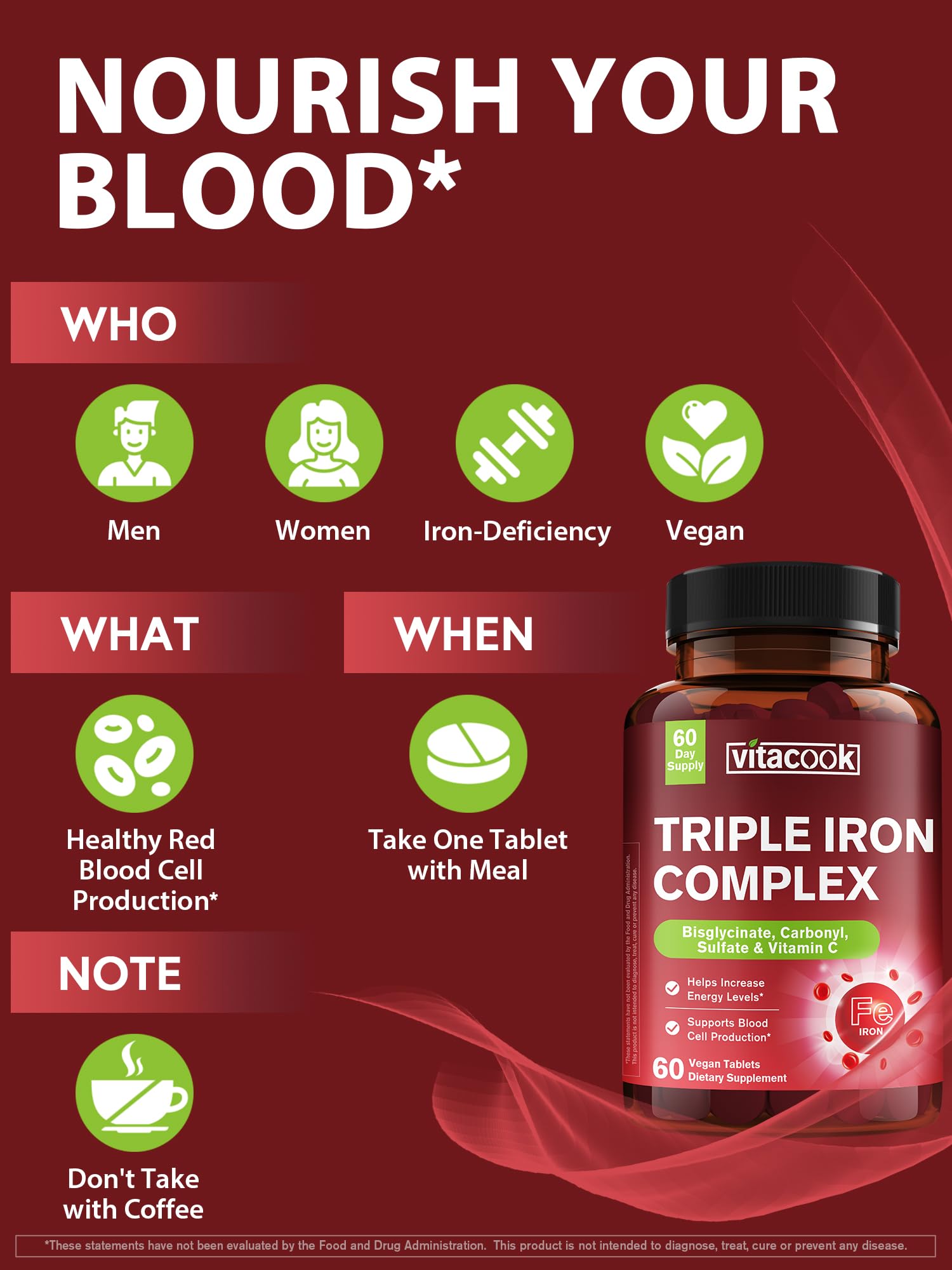 Daily-dose package shown for everyday Vitacook supplementation