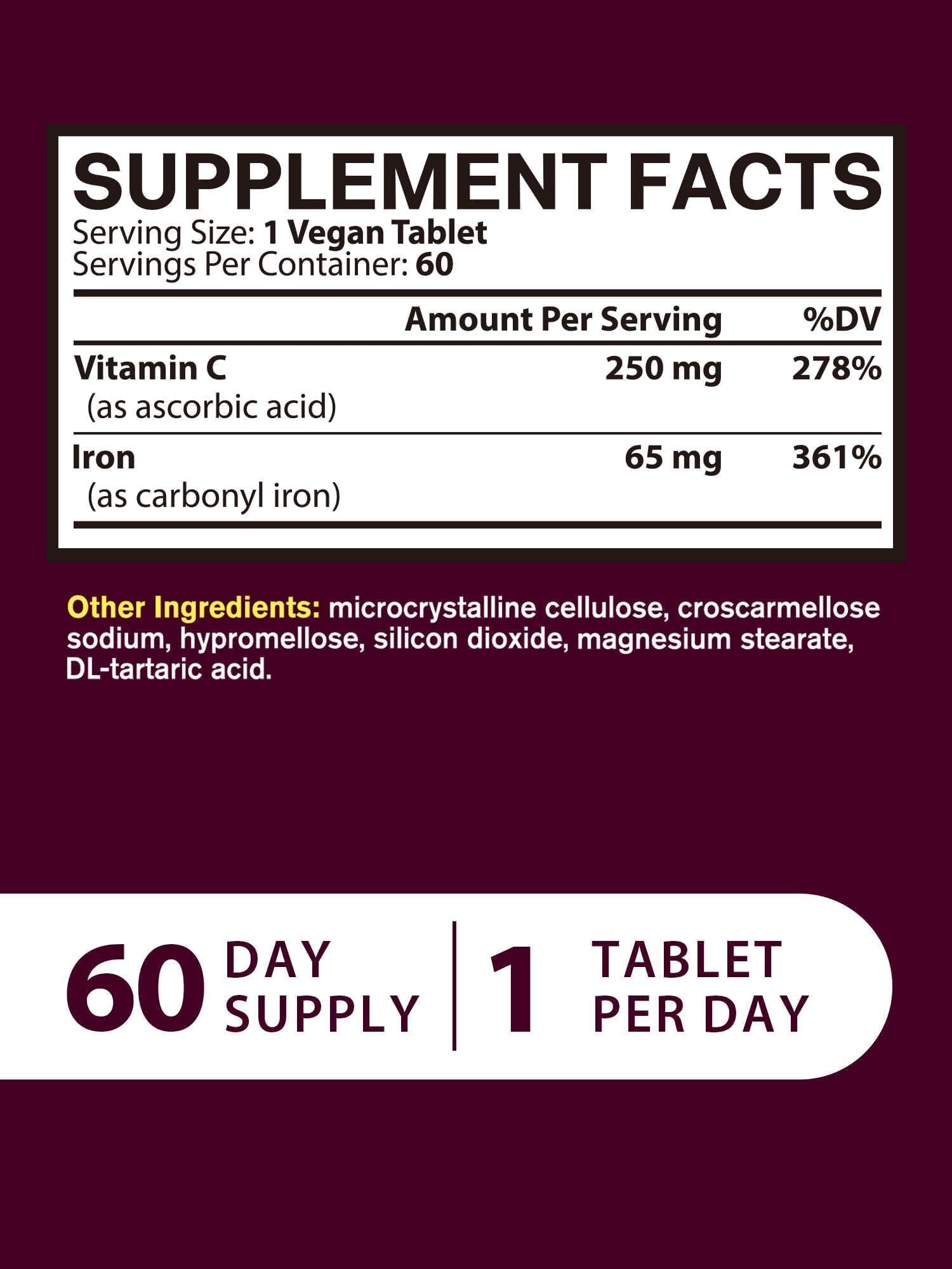 Vitacook vegan tablets emphasize gluten-free, non-GMO composition