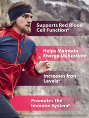 Vitacook iron with vitamin C 250 mg highlights absorption support