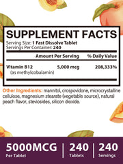 Vitacook vegan B12 sublingual packaging shown for a vegan daily vitamin routine.
