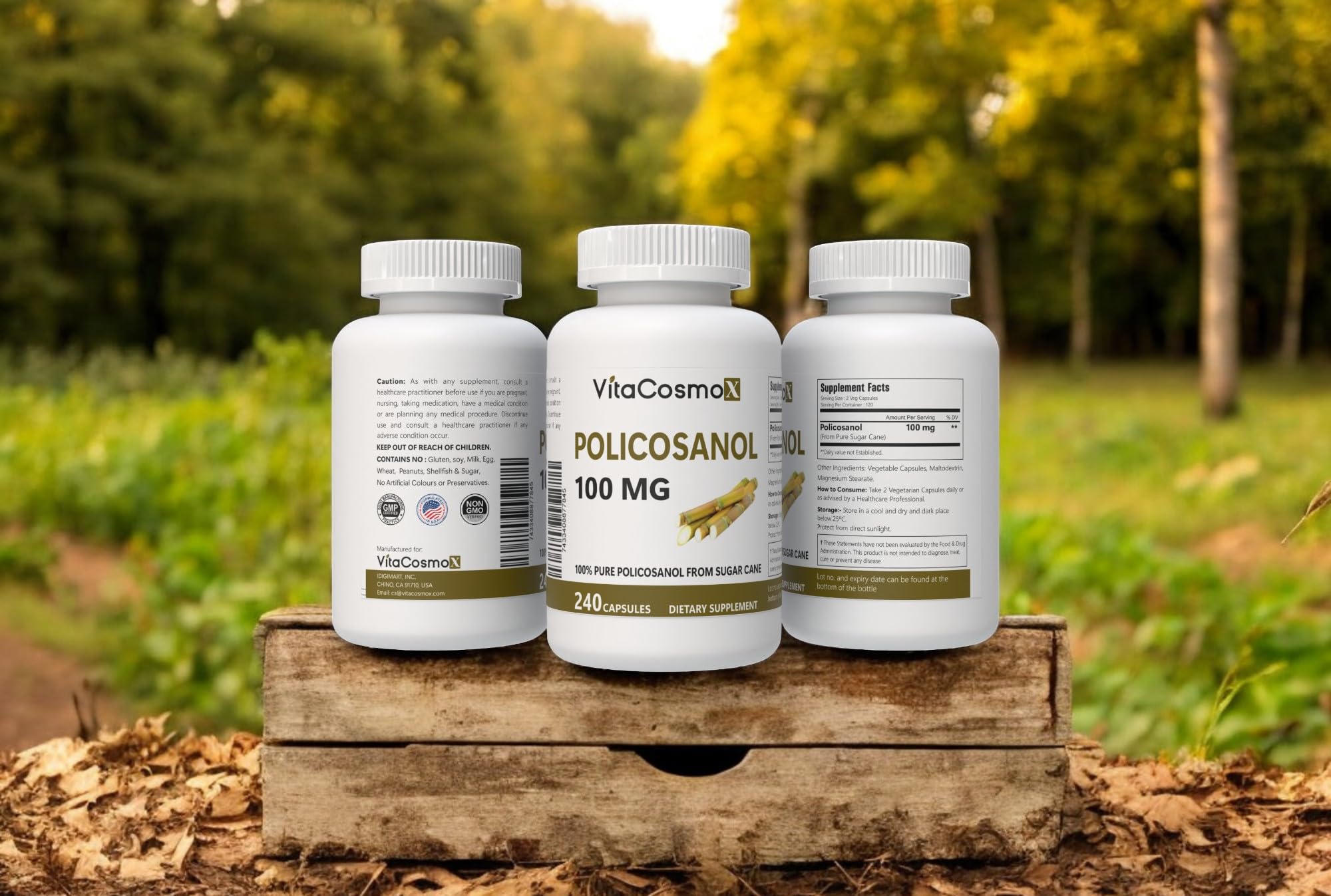 ISO-accredited lab testing underpins consistent quality for VitaCosmoX policosanol.