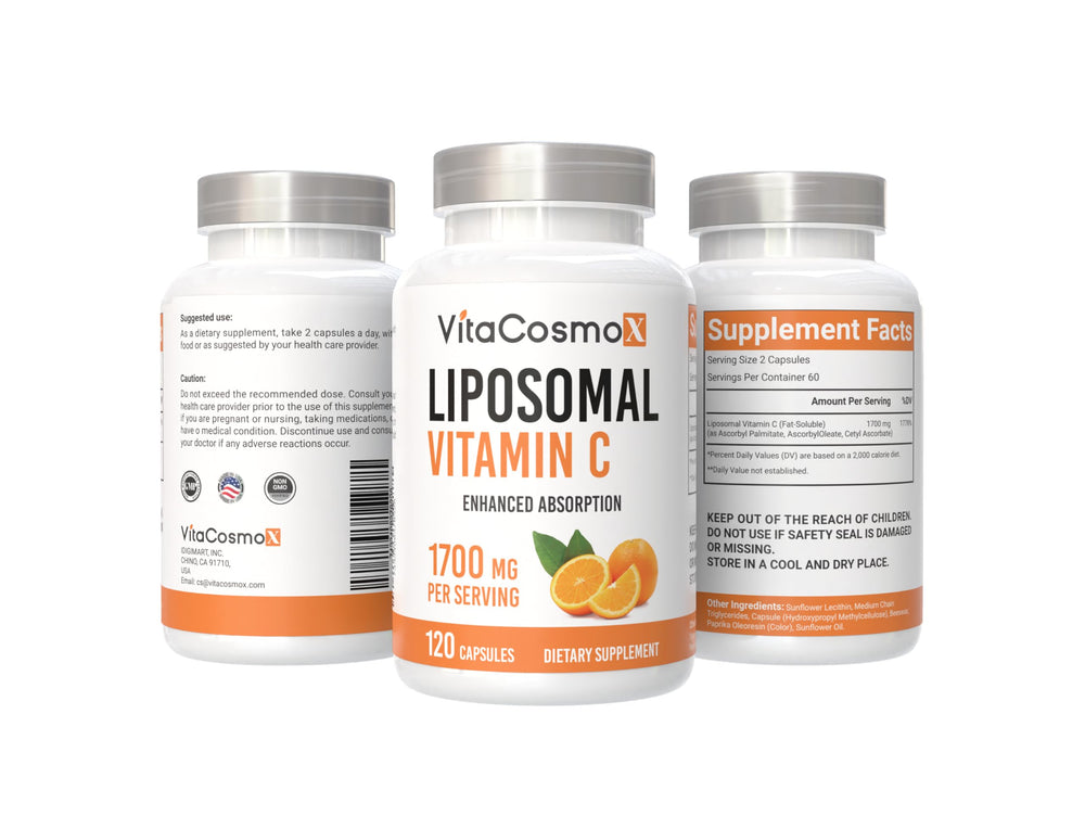 VitaCosmoX 1700mg serving capsules ready for your daily routine