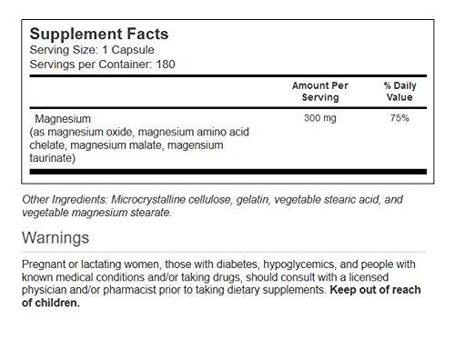 Vitacost Magnesium Ultra capsules closeup highlighting easy-to-swallow daily supplement