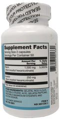 Vitacost Niacin Non-Flushing capsules for everyday fat and protein processing