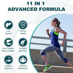 VITACRLLYNMN liver supplement packaging emphasizing premium ingredients