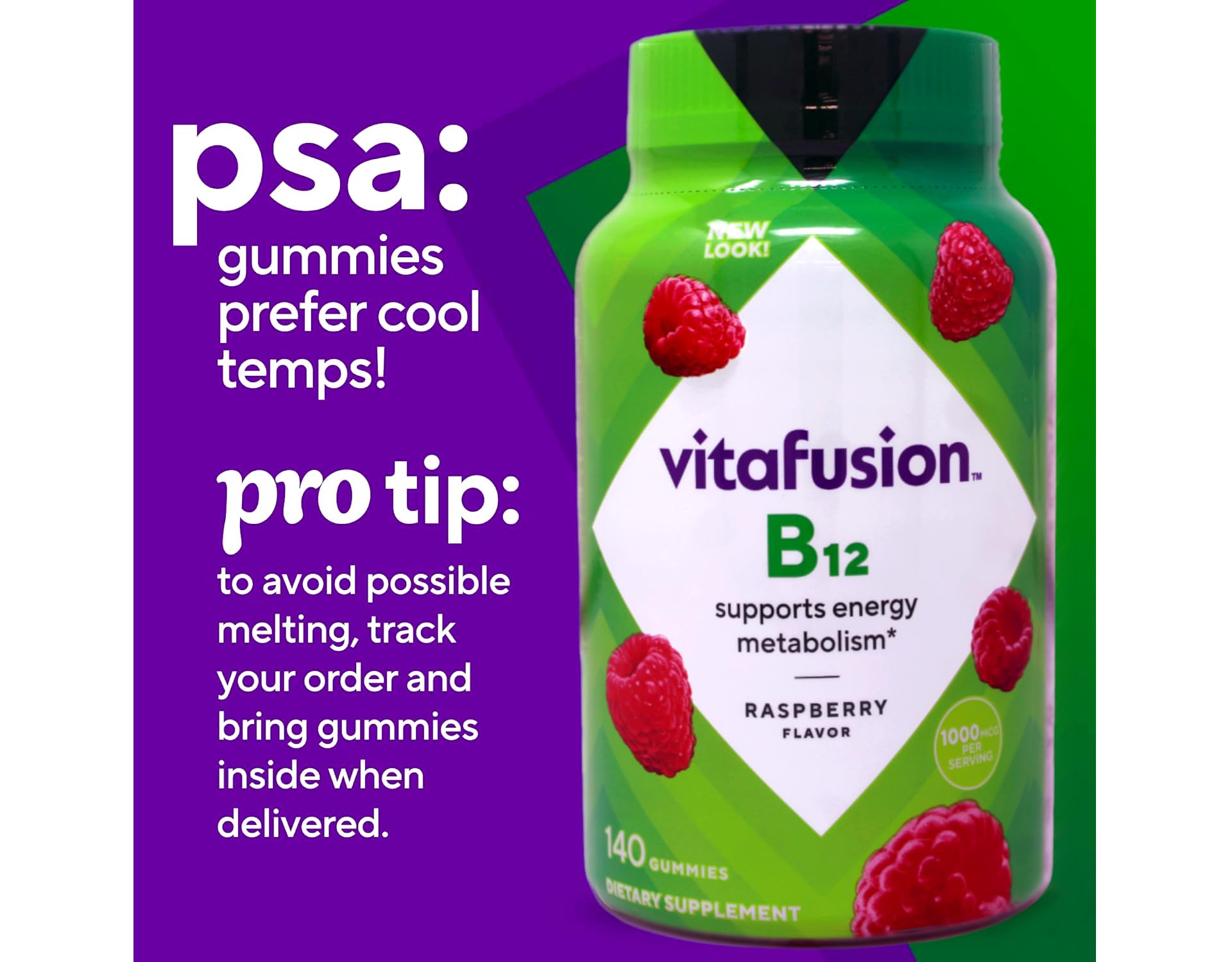 ChefsBest seal signals trusted quality for Vitafusion gummies.