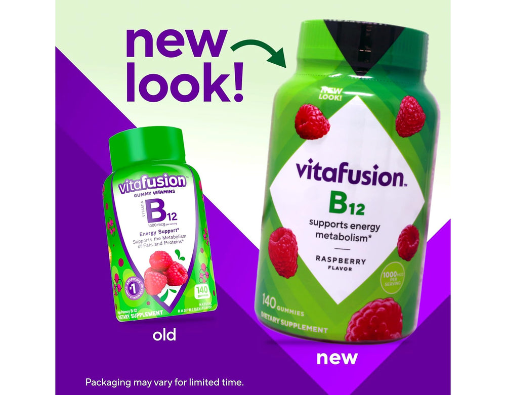 Two-bottle set offers value and ongoing B-12 supplementation.