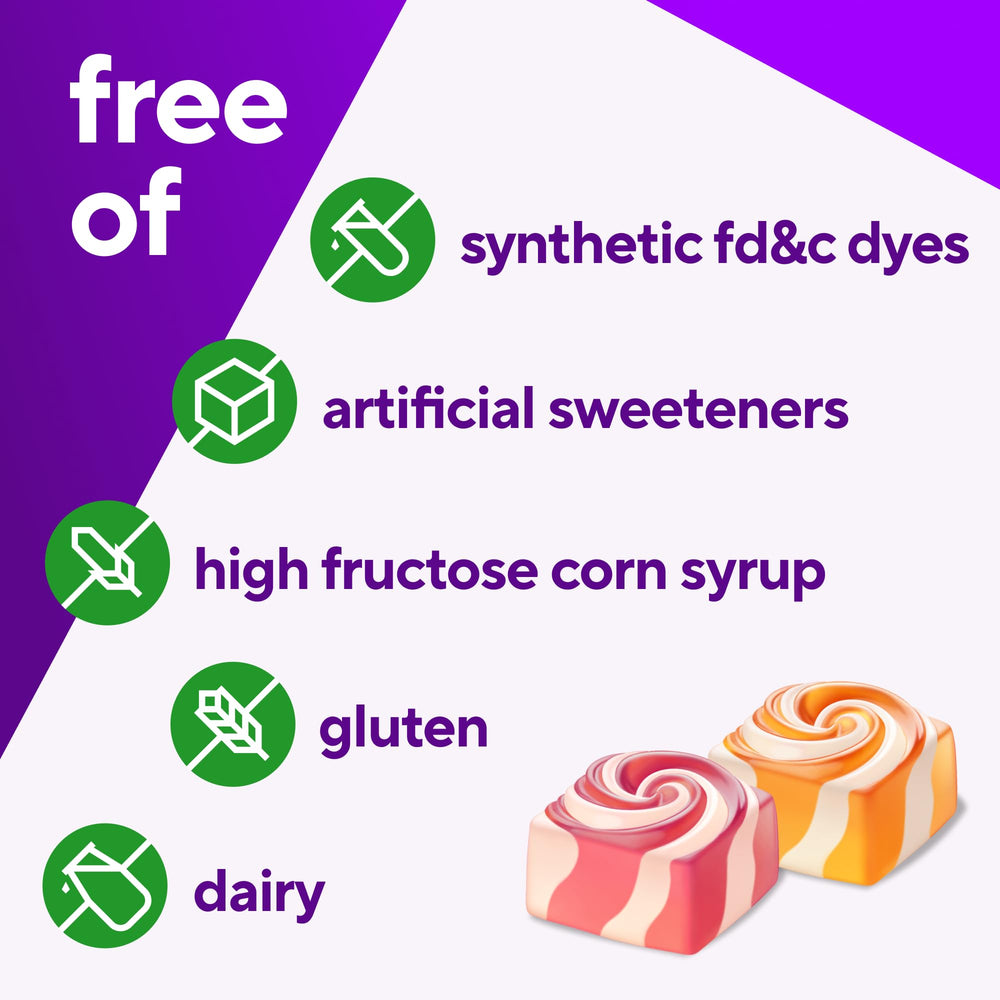 Packaging highlights no artificial flavors and no gluten
