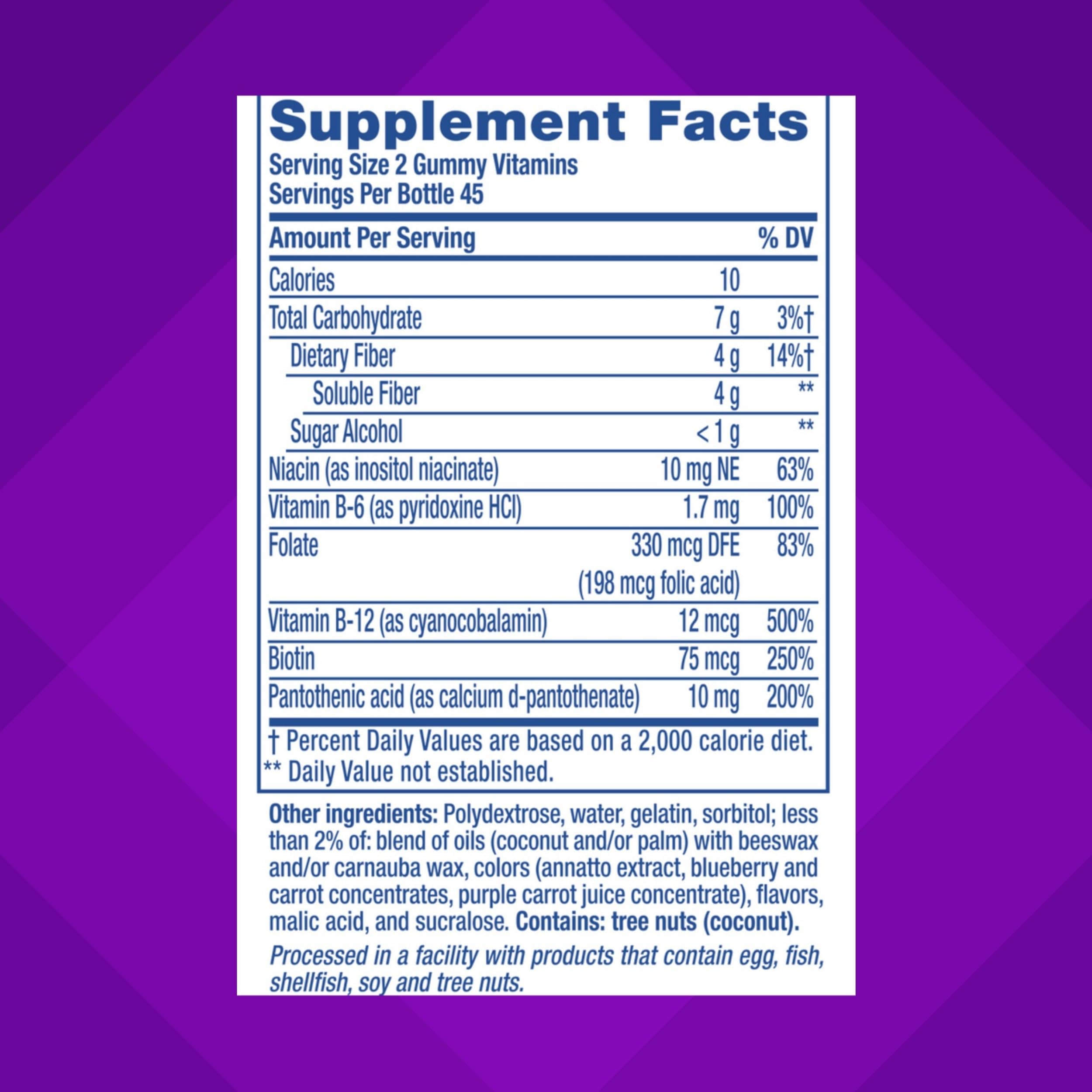 Vitafusion Fiber Well Fit raspberry flavor gummies support your daily fiber routine.